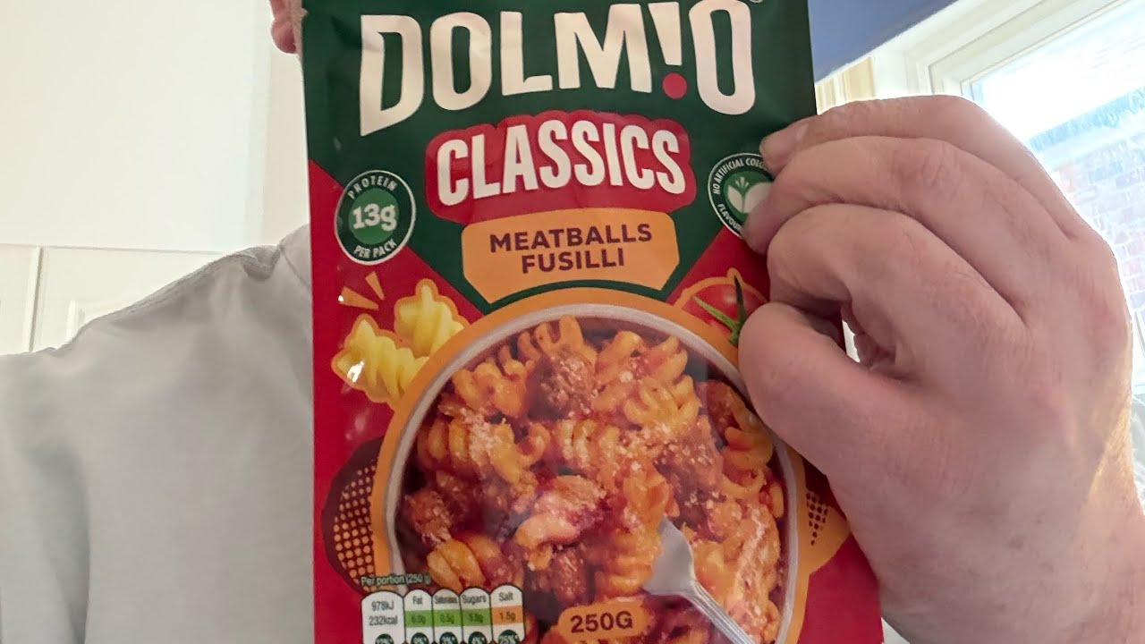 #dolmio meatball fusilli meal in two minutes 