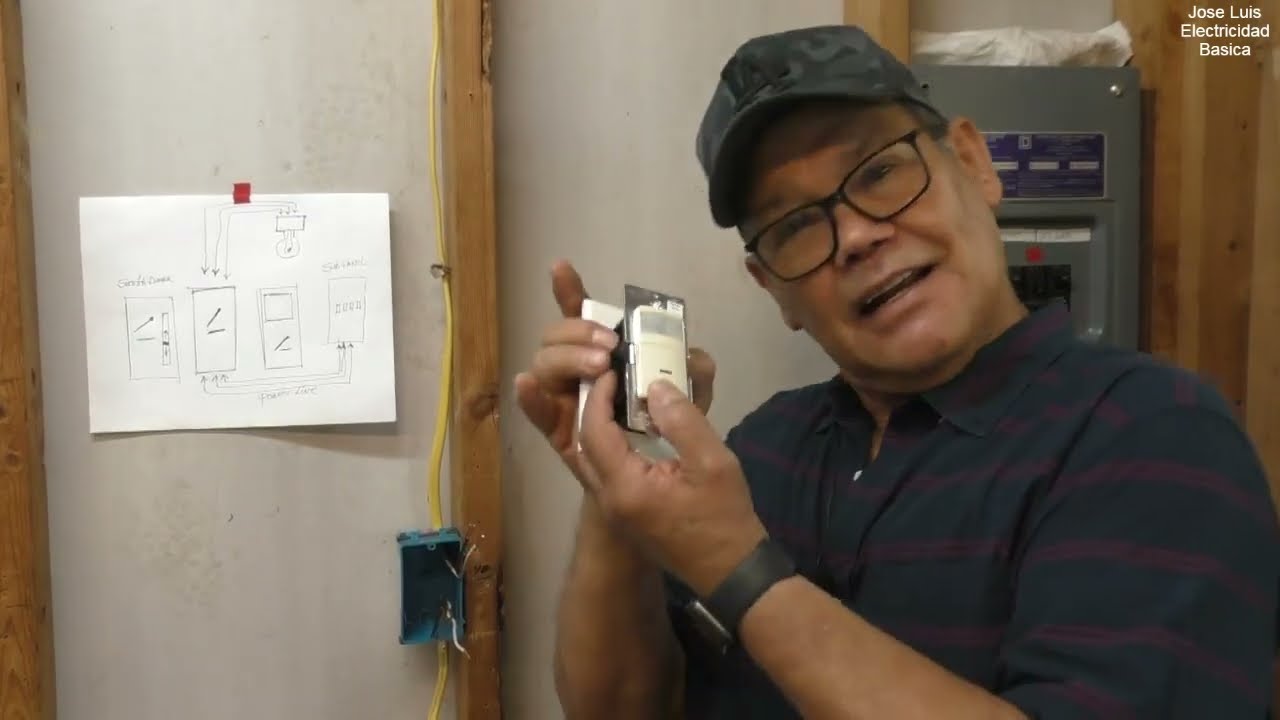224 - " Como Instalar un Apagador un Dimmer o Atenuador y un Sensor de Movimiento ?"