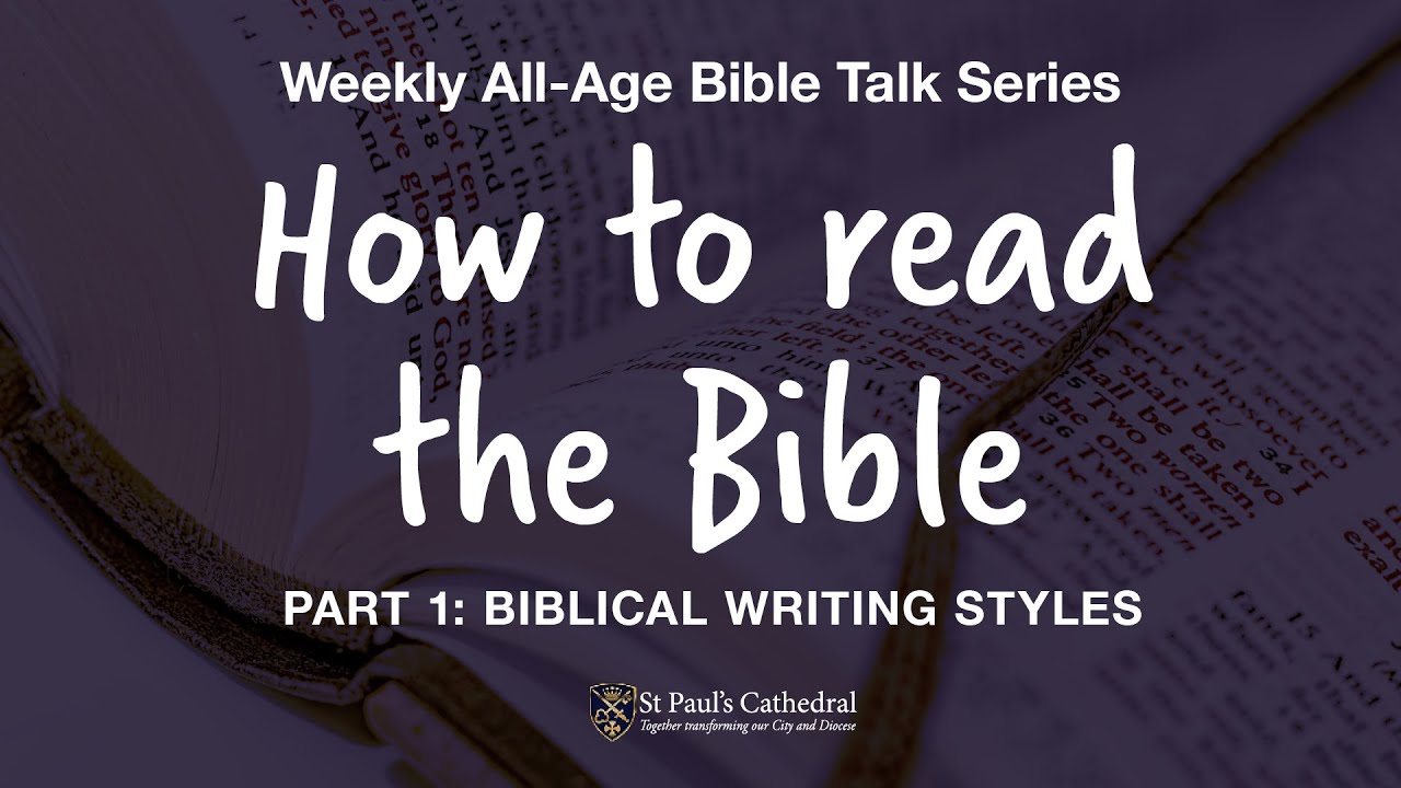 3 types of writing in the bible