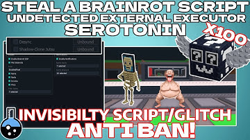*REAL* Steal A Brainrot Invisible Steal / Glitch | Serotonin External | Desync, Shadow-Clone Jutsu
