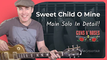 How to play Sweet Child O Mine | Slash's Main Solo 1 #JGTRSweetChild