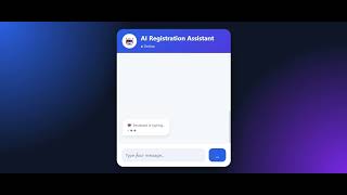 Task Demo - DAS004260 - Registration Assistant