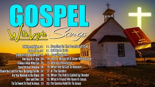 Top Christian Country Gospel Playlist With Lyrics - Country Gospel Hymns Songs Playlist