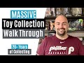 Massive action figure collection room walk through tour