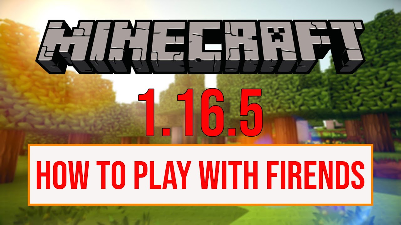 EASY* How To Make a SERVER In Minecraft 1.16.5 - How To Play With Friends  In Minecraft! 