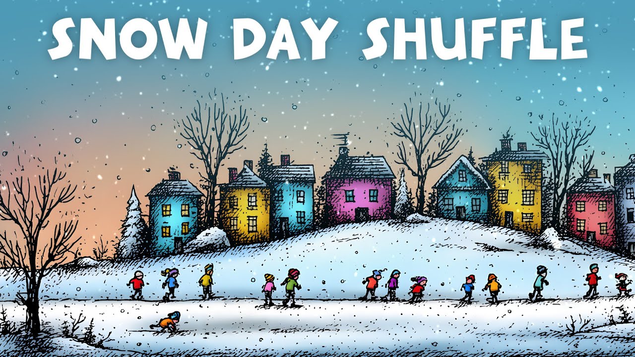 Snow Day Shuffle | Fun Winter Song for Kids by Happy Face Music - YouTube