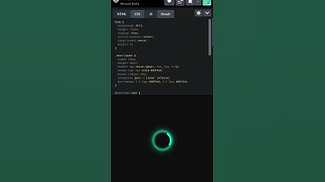 Neon Loader in pure CSS . Just 10 lines, infinite loop of neon glow✨. #webdev #htmlcss #motivation