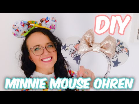 DIY Mickey Mouse Ohren - nähe dir deine eigenen Minnie Mouse Ohren! inkl. engl. Subtitles!