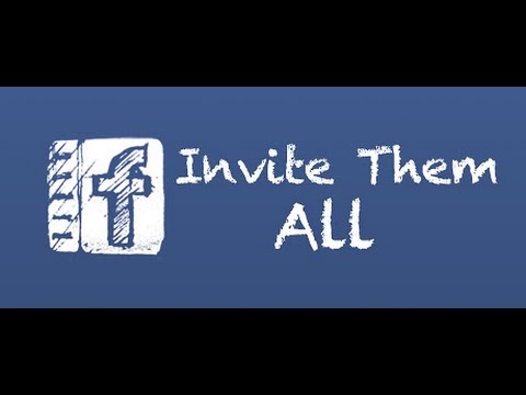 invitation like facebook page كيفية دعوة جميع الأصدقاء للإعجاب بصفحك على الفيس بوك بضغطة واحدة