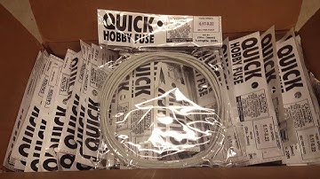 Unboxing A Case of Quick Hobby Fuse From cannonfuse.com