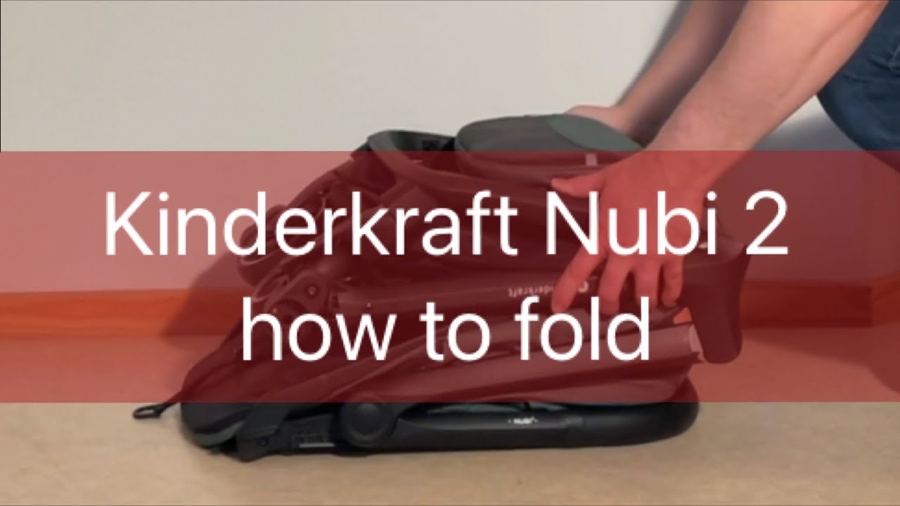 Kinderkraft Nubi 2: Removing the Rear Wheels 