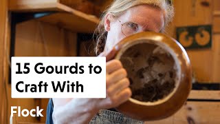 15 GOURDS You Could GROW and CRAFT With - Ep. 041