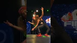 Watch Fik-Shun & Dytto's incredible dance moves as they take the stage by storm⛈️⚡ #shorts #ytshorts