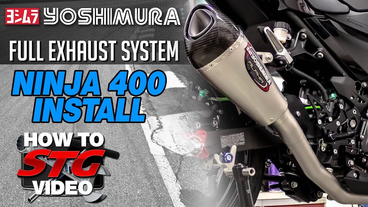 Yoshimura Ninja 400/ Z400 18-23 ALPHA T Stainless Exhaust w