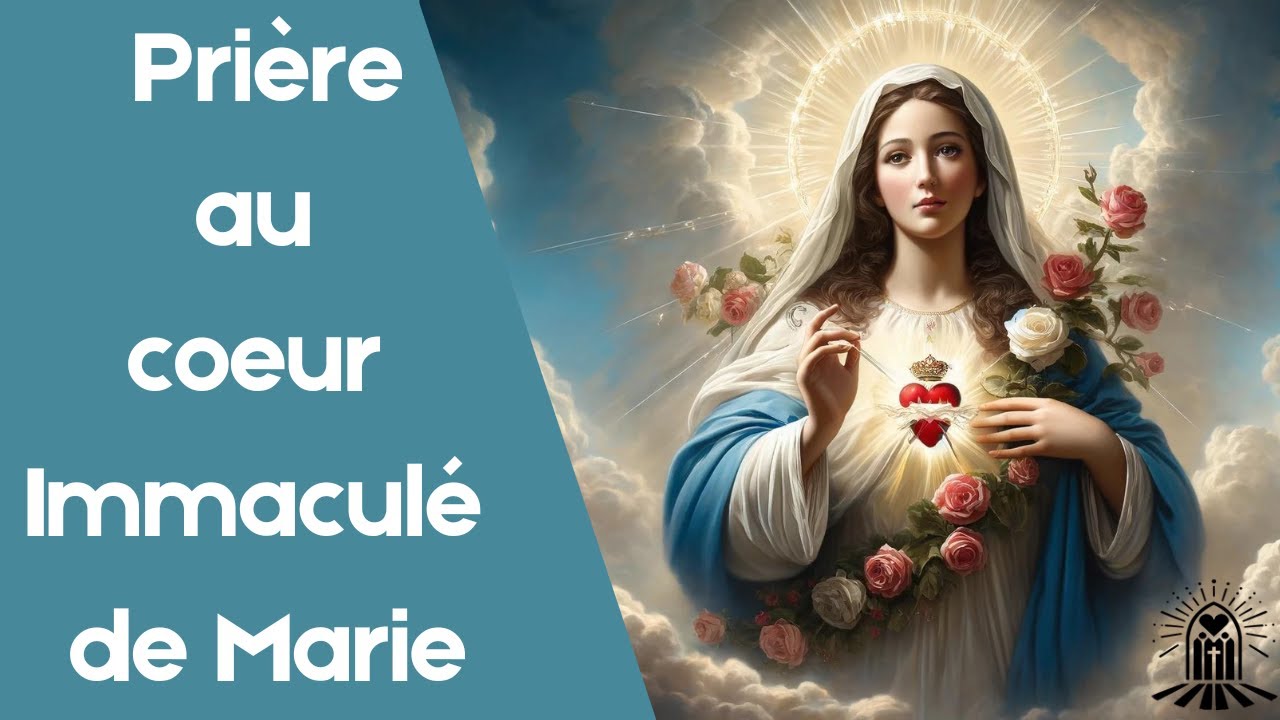 🙏Prière au Cœur Immaculé de Marie 💖Que le Cœur Immaculé de Marie vous