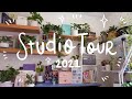 STUDIO TOUR 2021 💖 Cositas de dibujo y más 🎨
