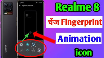 how to change fingerprint animation realme 8 / realme 8 me fingerprint animation Kaise change Kare