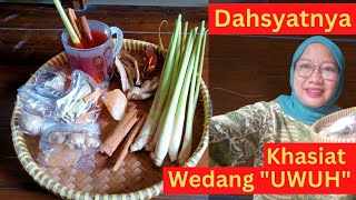 Dasyatnya Khasiat wedang UWUH