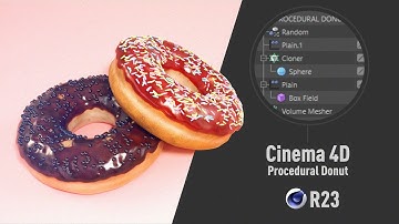 The Cinema 4D Procedural Donut Tutorial!