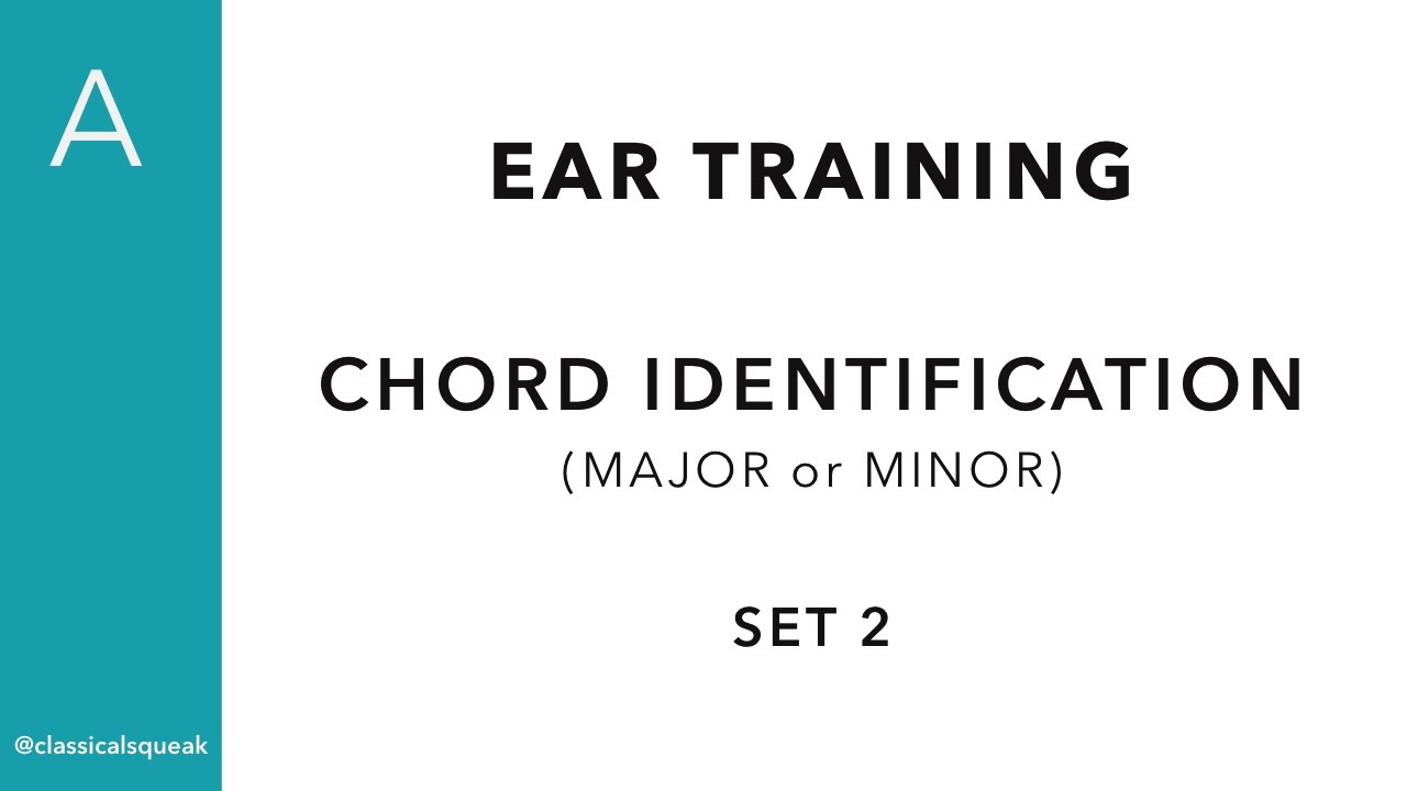 RCM Prep A Chords (Ear Training - Major or Minor Triads) | Quick Set 2