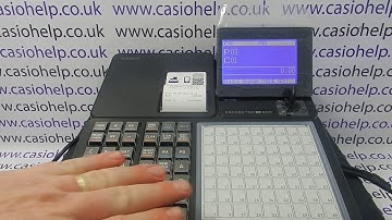 How To Set Up Advanced Cashier Assignment & Cashier Interrupt On The Casio SR-C550