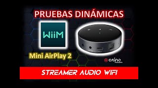 💥 Wiim Mini Airplay 2 | Pruebas dinámicas | Audio por Wifi - YouTube