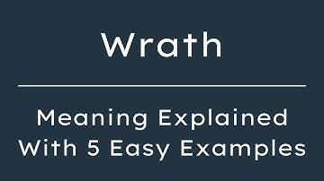 What Does Wrath Mean? Wrath Meaning in English With 5 Example Sentences