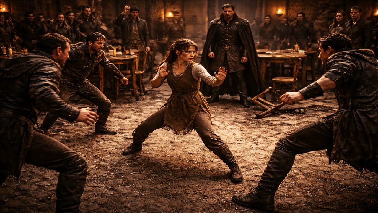 Five Rivals Attacked the Alpha King in a Restaurant — The Omega Waitress’s Hidden Skill Shocked Ever