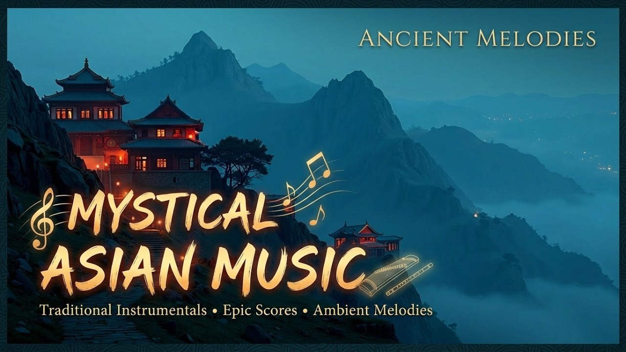 Расслабляющая азиатская музыка | Дзен-флейта и гучжэн для сна