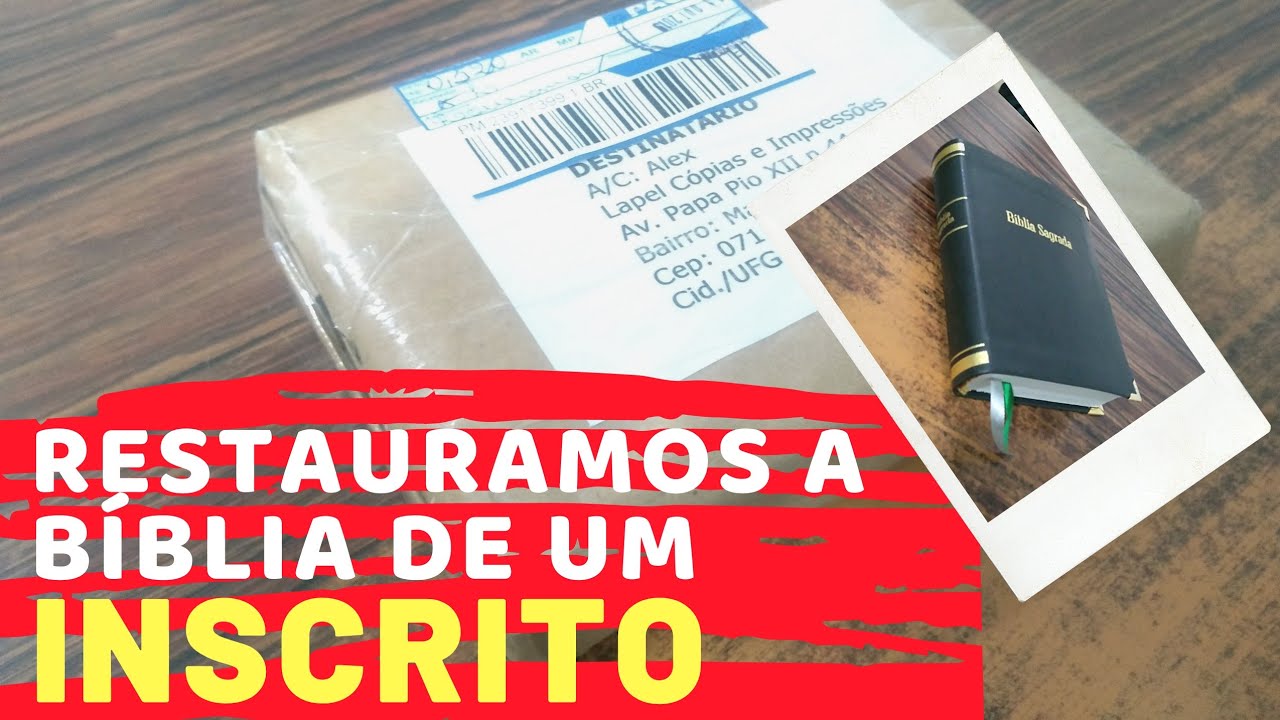 Capa Bíblia Flexível - COURO SINTÉTICO - Restauração