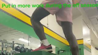 My high jump progression High school