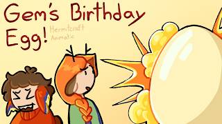 Gem's Birthday Egg! | Hermitcraft Animatic