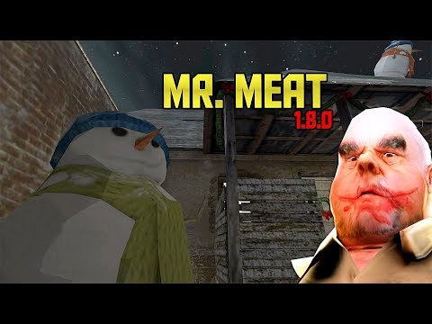 ET ADAM EVİNİ YILBAŞI SÜSLERİYLE SÜSLEDİ! | Mr. Meat (Mobil Korku)