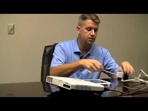 How to use an iPad iPod with an iOS compatible projector