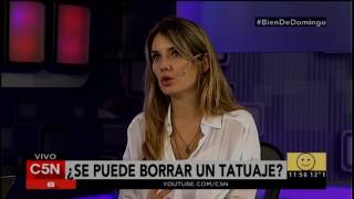 C5N  Bien De Domingo: Borrar tatuajes, la especialista te cuenta todo