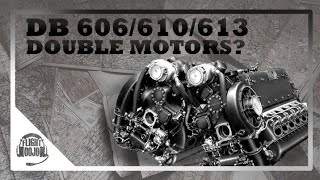 Why did WW2 Germany Start Welding Engines Together? DB 600 Double Motors