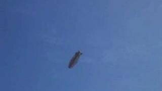 Goodyear Blimp Flying Over Ohio Stadium