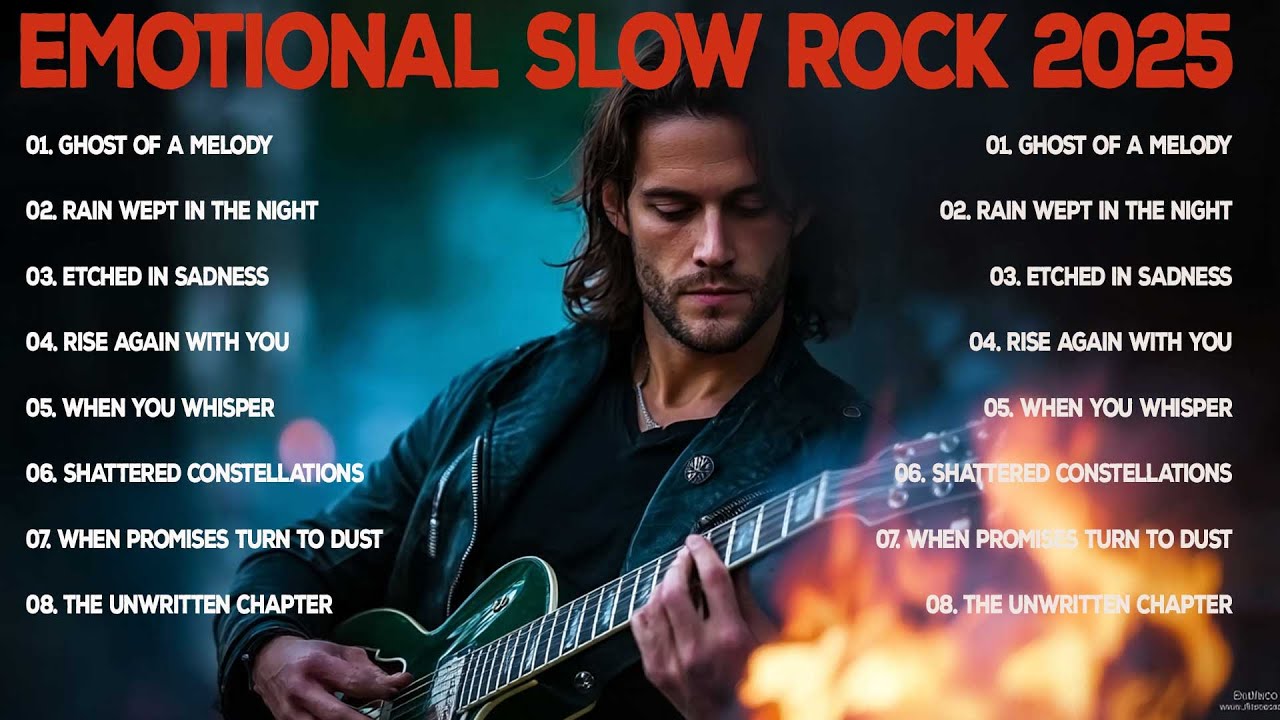AMAZING AND MOST EMOTIONAL SLOW ROCK PLAYLIST OF 2025 💔🔥 | BECAUSE I LOVE YOU