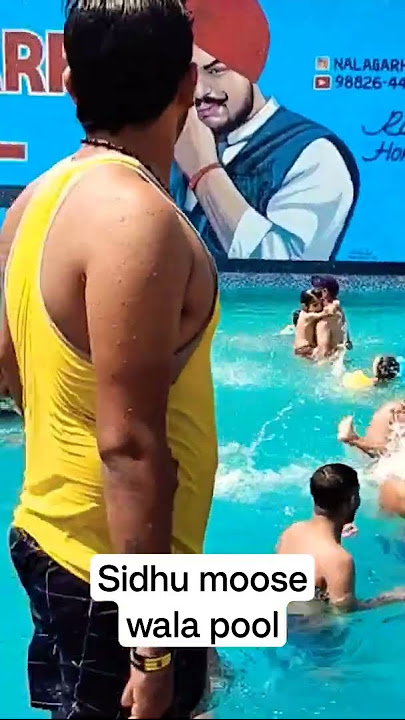 moose wala pool#vikram #sidhumoosewala #sidhumoosewalanewsong #viral #trendingshorts #trending #pool