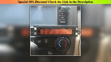 Multifunctional 3 1 — Deal (2025): Multifunctional 3 In 1 Car Digital Clock Voltage
