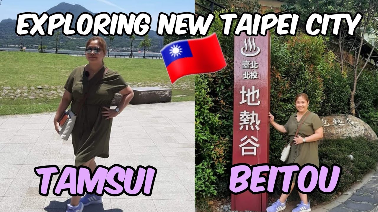 TAIWAN VLOG 🇹🇼 | Tamsui & Beitou | Exploring New Taipei City | Wandering Riz