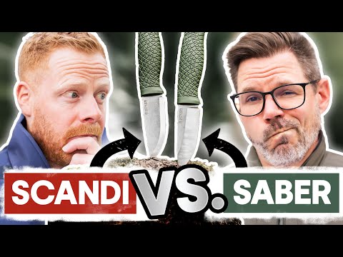 Der BESTE SCHLIFF für OUTDOORMESSER❓???? SCANDI vs. SABER GRIND???? NEUE BRONCOS im Test???? | Böker Solingen
