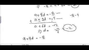 Class 10th Chapter 5 Arithmetic Progressions Exercise 5 2 Problem 9