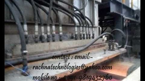 Horizontal Continuous Casting Machine of Copper Strip brass strip alloys strip