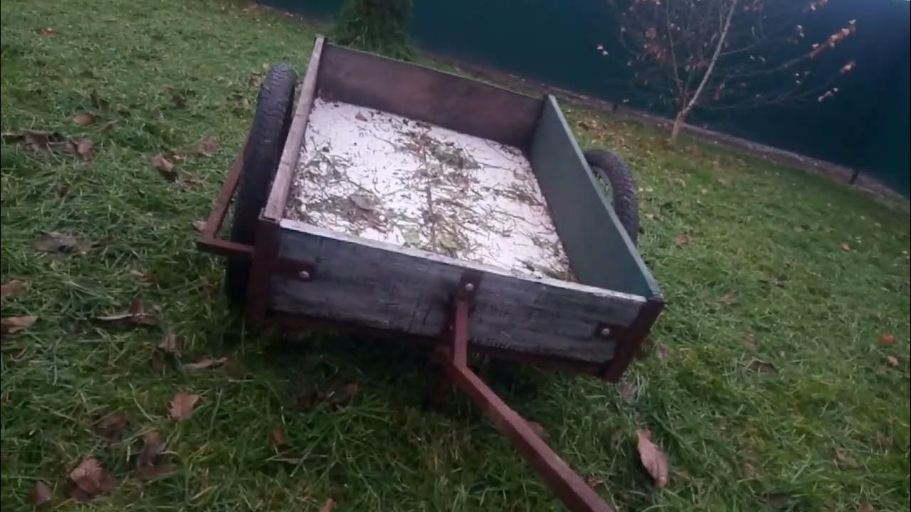 Тачка на велосипедных колесах...Все просто и надежно.. - YouTube