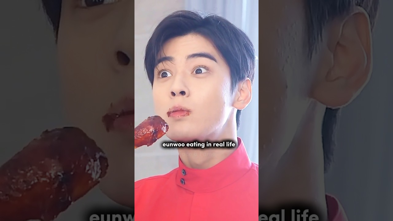 I can watch him eat all day🥰❤️#chaeunwoo #wonderfulworld #kdrama #truebeauty #mukbang #shorts