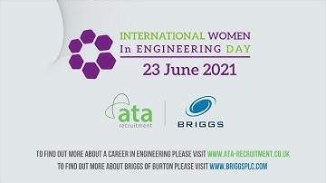 International Women in Engineering Day 2021 | ATA Recruitment and Briggs of Burton