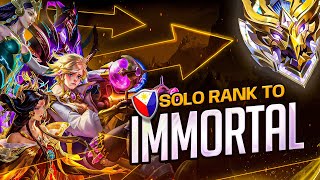 Solo Rank Push to Mythical Immortal with Mages – The Solo Mid Struggle on PH Server