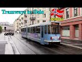 【A short clip】Tramways in Oslo, Norway