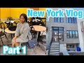 New York Travel Vlog Part 1|| Airbnb Tour and Explore Brooklyn & Manhattan